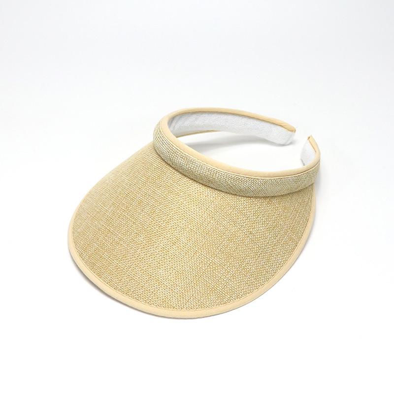 2023 Літній капелюх із сонцезахисним козирком з гарячим розпродажем для жінок із порожнім верхом Літні солом’яні шапки з широкими полями Сонцезахисні шапки з ультрафіолетовим захистом для пляжного капелюха для батьків і дітей Adult 54-58cm бежевий
2023 Літній капелюх із сонцезахисним козирком з гарячим розпродажем для жінок із порожнім верхом Літні солом’яні шапки з широкими полями Сонцезахисні шапки з ультрафіолетовим захистом для пляжного капелюха для батьків і дітей Adult 54-58cm бежевий