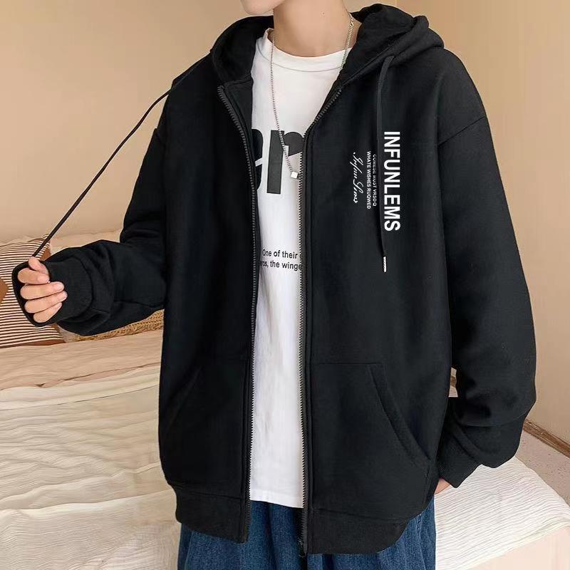 Men s Plus Velvet Letter Print Hoodie - Autumn/Winter Casual Loose-Fit Zipper Jacket S 60-85 jin
Men s Plus Velvet Letter Print Hoodie - Autumn/Winter Casual Loose-Fit Zipper Jacket S 60-85 jin
