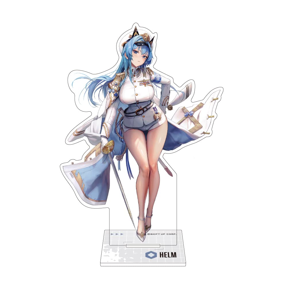 ALGERNON PRODUCT NIKKE Acrylic Stand Helm x H120mm Acrylic Approx. W43~106mm 
ALGERNON PRODUCT NIKKE Acrylic Stand Helm x H120mm Acrylic Approx. W43~106mm