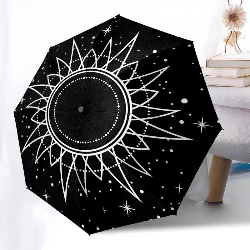Moon Themed Folding Umbrella Fashion Auto-Open 8 Iron Ribs Plastic Handle Foldable Sunshade Perfect Christmas Gifts
Moon Themed Folding Umbrella Fashion Auto-Open 8 Iron Ribs Plastic Handle Foldable Sunshade Perfect Christmas Gifts