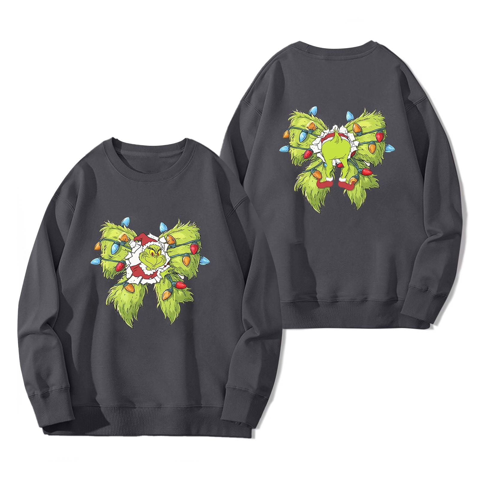 Женский модный повседневный пуловер с длинным рукавом и принтом XL
Женский модный повседневный пуловер с длинным рукавом и принтом XL