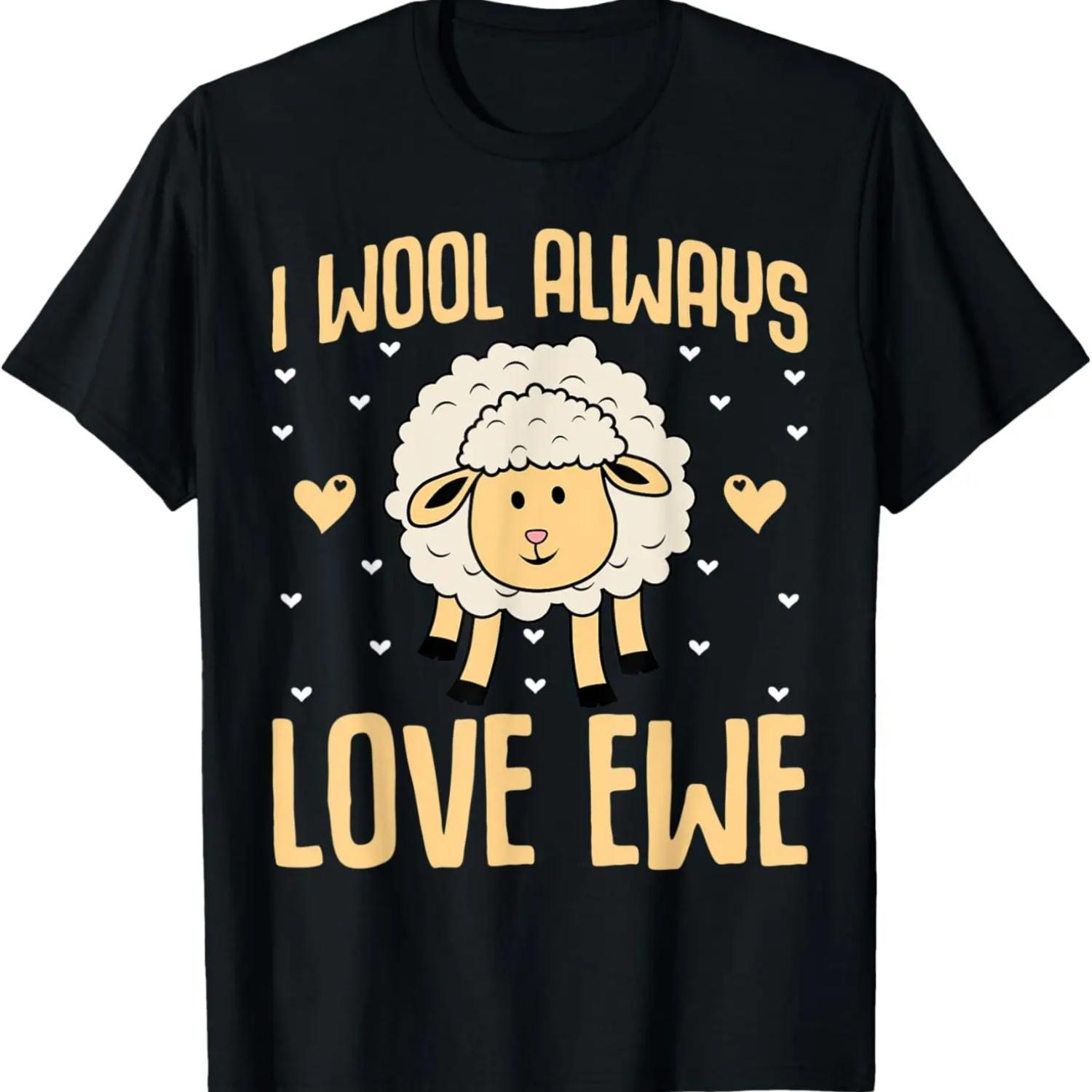 Sheep - I Wool Always Love Ewe Funny Lamb Sheep Lover T-Shirt XXXXXL чорний
Sheep - I Wool Always Love Ewe Funny Lamb Sheep Lover T-Shirt XXXXXL чорний
