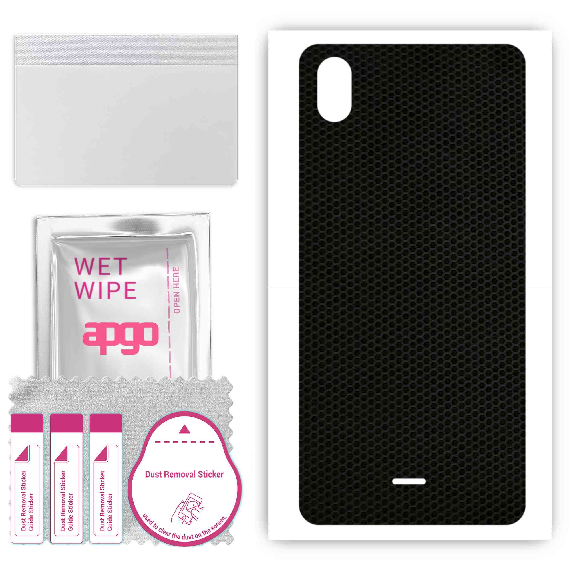 apgo Protective Skin Sticker for the back compatible with Wiko Y61, Wrap Film, Foil, Vinyl - Pattern Matrix
apgo Protective Skin Sticker for the back compatible with Wiko Y61, Wrap Film, Foil, Vinyl - Pattern Matrix
