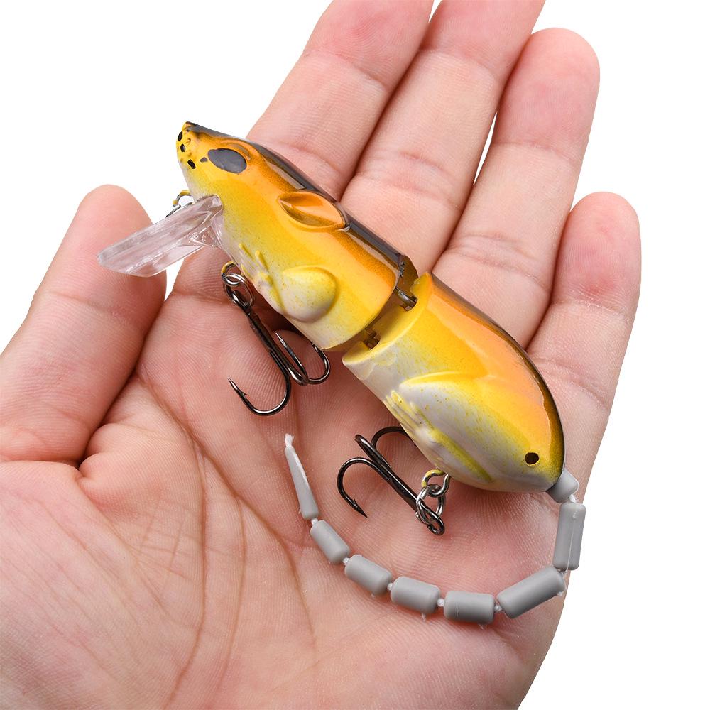 15.5g/15.5cm Bionic Jointed Pencil Minnow Lure - Long-Casting Mouse and Asp Mimic 9008
15.5g/15.5cm Bionic Jointed Pencil Minnow Lure - Long-Casting Mouse and Asp Mimic 9008