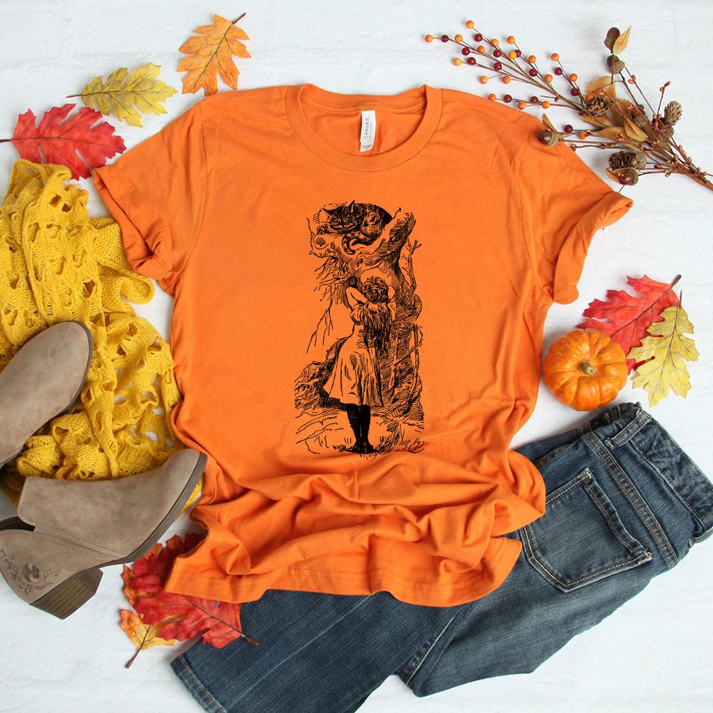 Alice Wonderland T Shirt Cheshire Cat Vintage Illustration TeeCute Trendy Unbirthday Party Shirt Mom Shirt Unisex Casual Tops 4XL
Alice Wonderland T Shirt Cheshire Cat Vintage Illustration TeeCute Trendy Unbirthday Party Shirt Mom Shirt Unisex Casual Tops 4XL