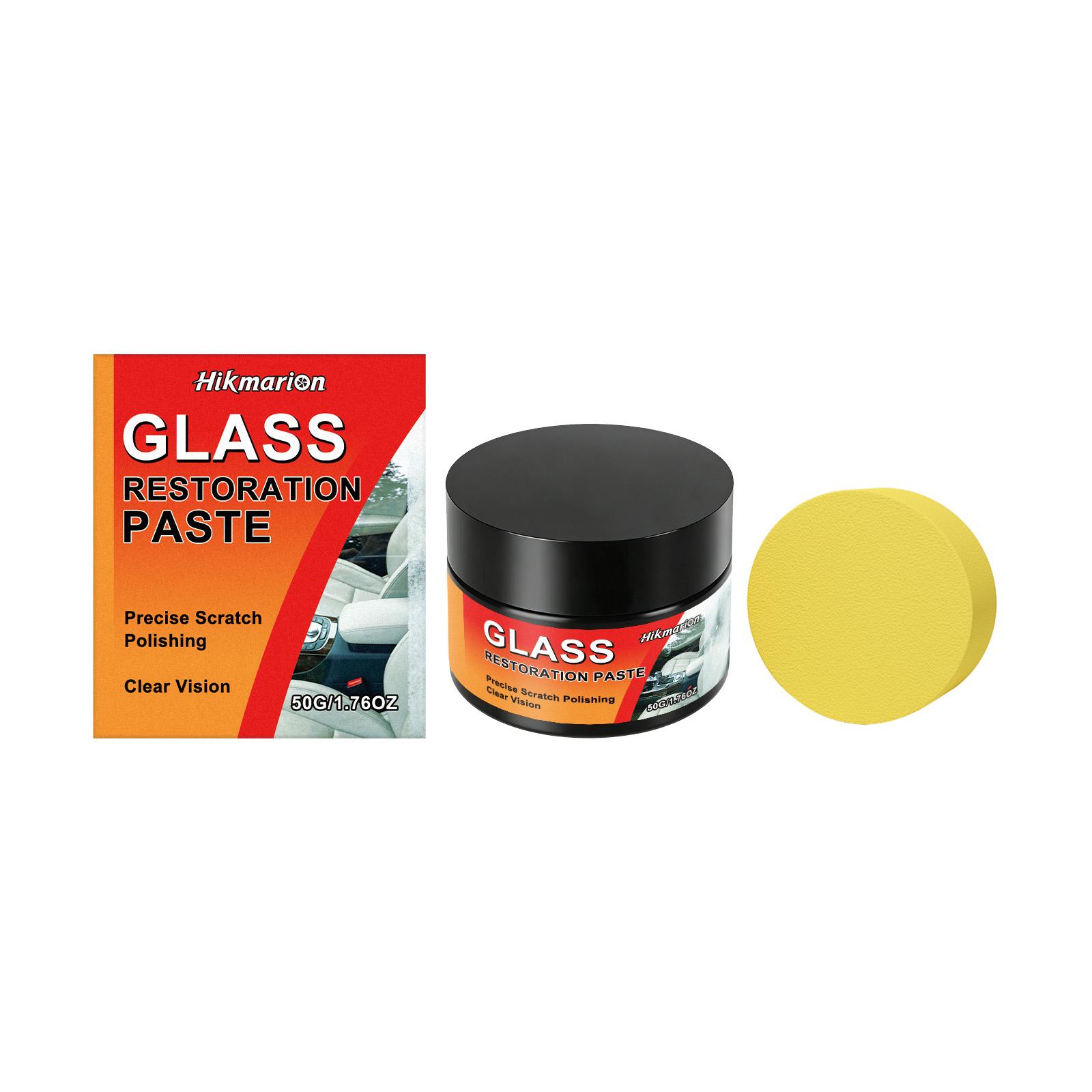 Glass Scratch Remover Paste For Car Windshield Polish Repair Kit Remove Scratches Restore Clarity Easy To Use 1 Set
Glass Scratch Remover Paste For Car Windshield Polish Repair Kit Remove Scratches Restore Clarity Easy To Use 1 Set