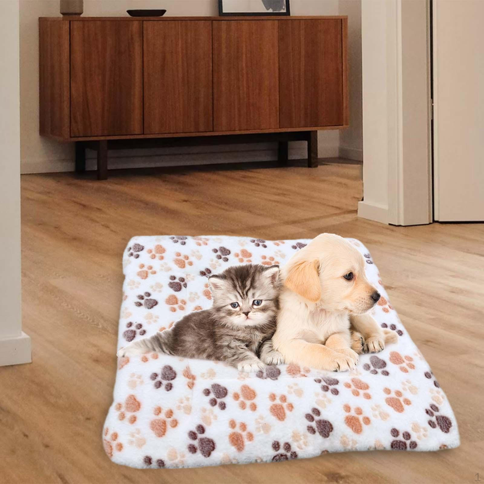 Bed Kennel Pad Sleeping Blanket Reversible with Prints for білий
Bed Kennel Pad Sleeping Blanket Reversible with Prints for білий