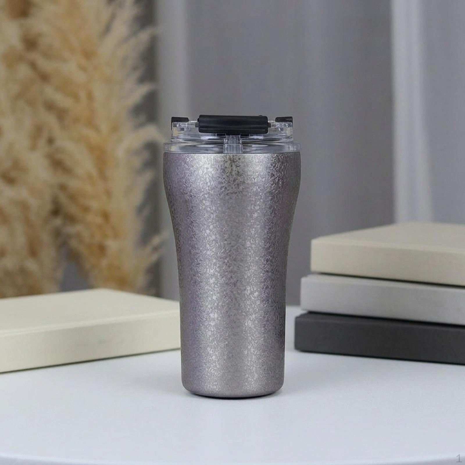 Stainless Steel Coffee Mug Insulated Tumbler Thermal Travel Water Bottle for Gym сірий колір
Stainless Steel Coffee Mug Insulated Tumbler Thermal Travel Water Bottle for Gym сірий колір