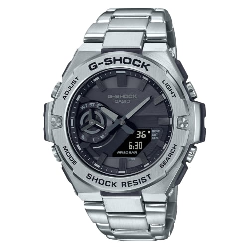 Casio G-Shock G-STEEL Bluetooth Watch GST-B500D-1A1JF Men s Silver
Casio G-Shock G-STEEL Bluetooth Watch GST-B500D-1A1JF Men s Silver
