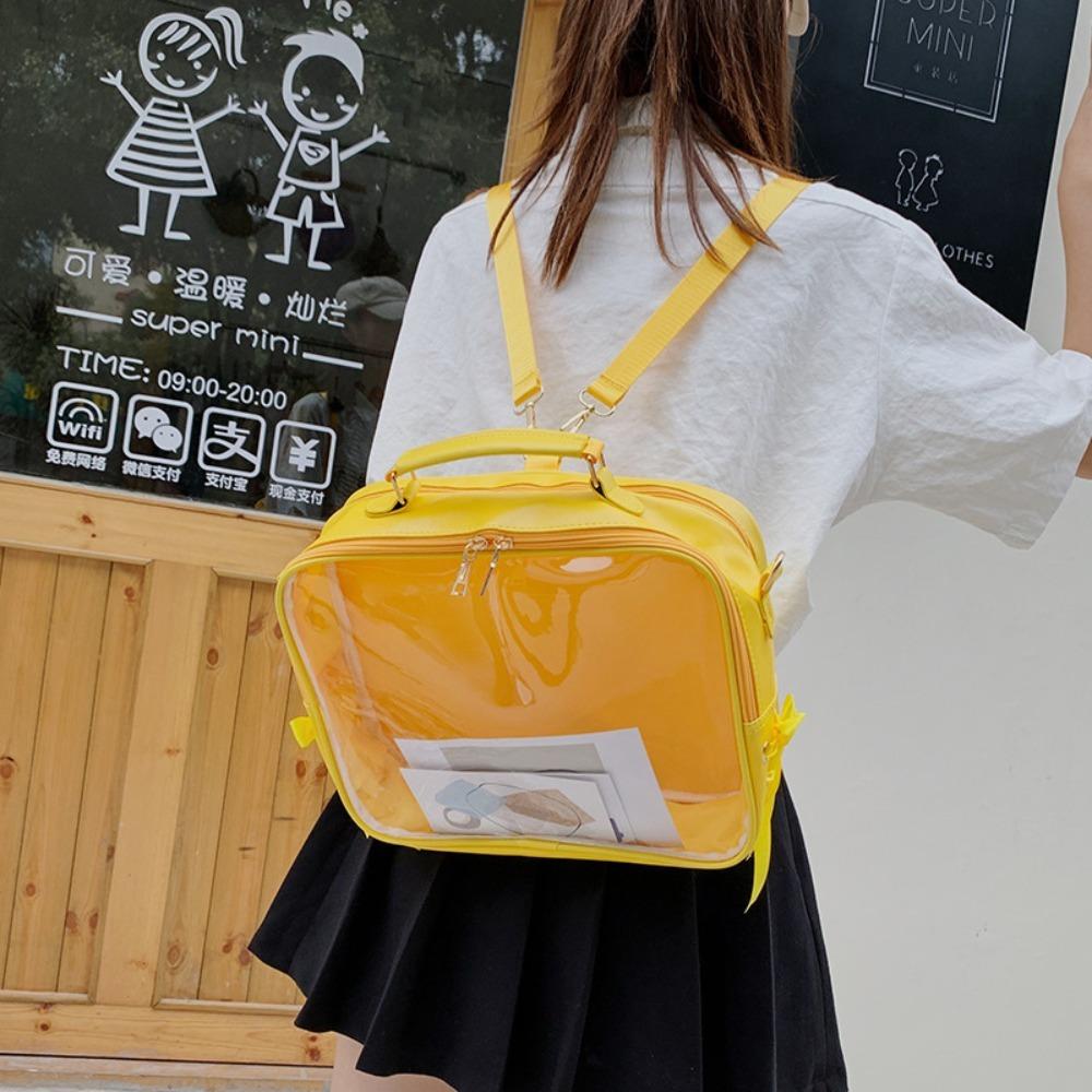 PVC,PU Shoulder Bag Transparent Crossbody Bag Convenient Jelly Bag 
PVC,PU Shoulder Bag Transparent Crossbody Bag Convenient Jelly Bag
