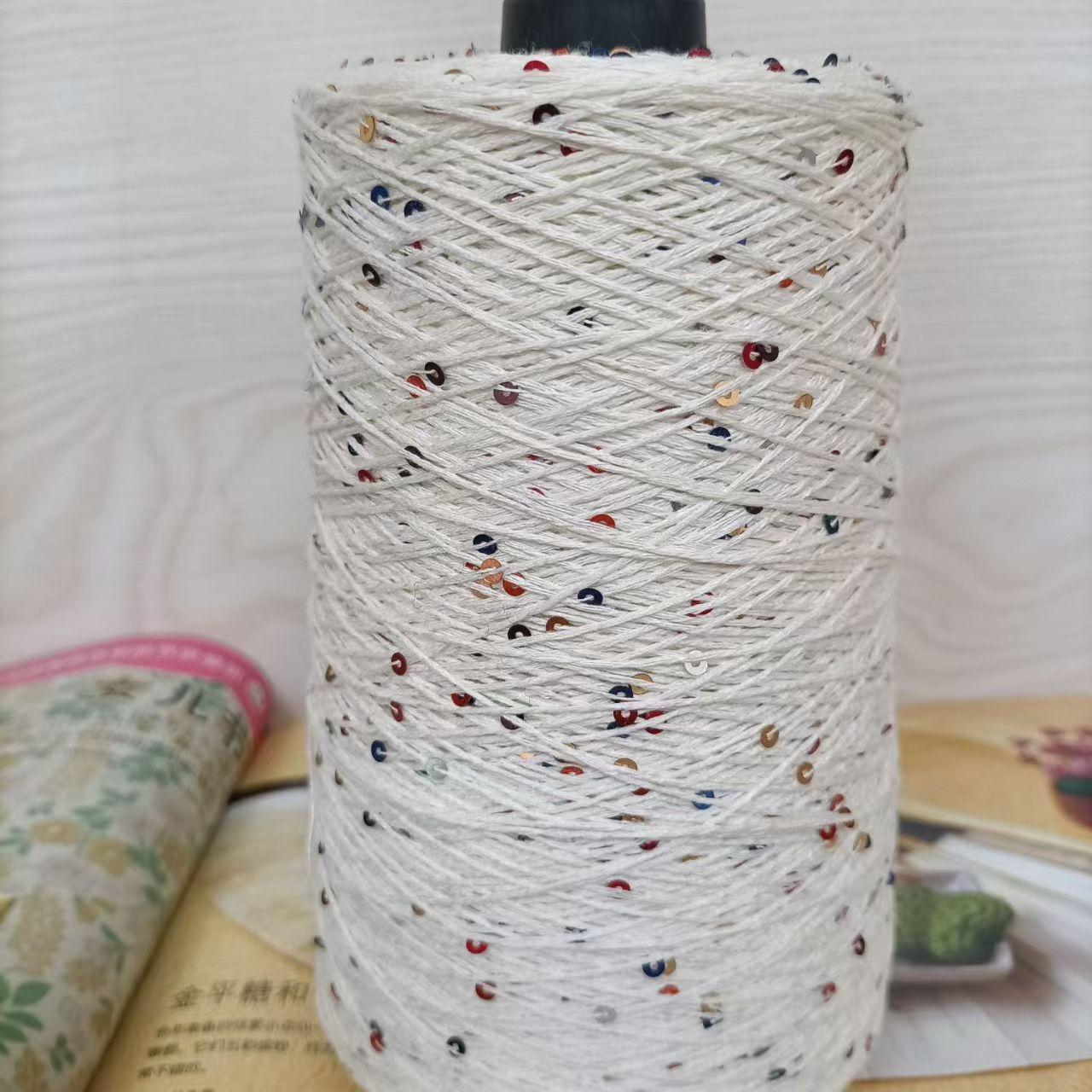 500G Summer Ice Yarn Wiring Silk Thread Plum Blossom Fantasy Sequined Wool Hand Crochet DIY Knitting&Crocheting
500G Summer Ice Yarn Wiring Silk Thread Plum Blossom Fantasy Sequined Wool Hand Crochet DIY Knitting&Crocheting