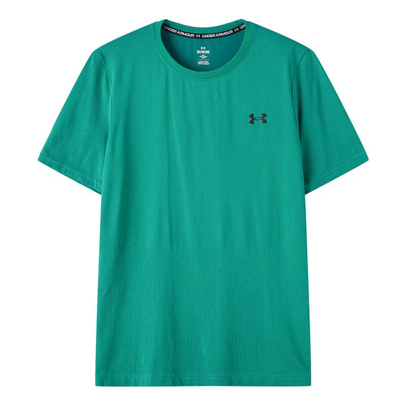 Мужская повседневная футболка с коротким рукавом и круглым вырезом Under Armour, дышащая, удобная, топ 6010591-338 M
Мужская повседневная футболка с коротким рукавом и круглым вырезом Under Armour, дышащая, удобная, топ 6010591-338 M