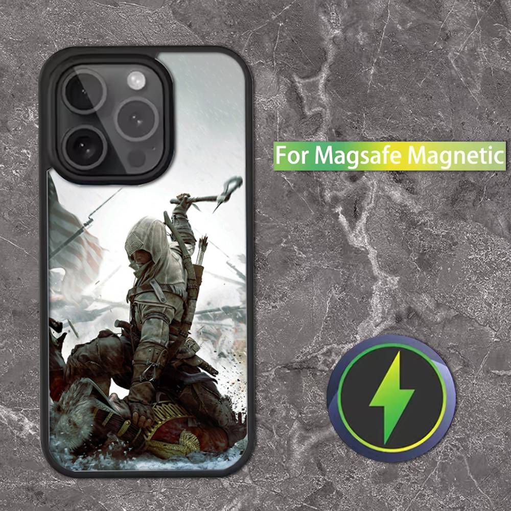 Чехол для телефона Assassin s Creed для iPhone 16, 15, 14, 13, 12, 11, Pro, Max, Plus, Mini, SE Магнитная беспроводная зарядка MagSafe iPhone16se4
Чехол для телефона Assassin s Creed для iPhone 16, 15, 14, 13, 12, 11, Pro, Max, Plus, Mini, SE Магнитная беспроводная зарядка MagSafe iPhone16se4