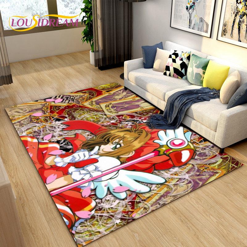 Cardcaptor Sakura Cute Cartoon Area Rug,Carpet Rug for Living Room Bedroom Sofa Doormat Decoration, Kids play Non-slip Floor Mat 40x60cm
Cardcaptor Sakura Cute Cartoon Area Rug,Carpet Rug for Living Room Bedroom Sofa Doormat Decoration, Kids play Non-slip Floor Mat 40x60cm