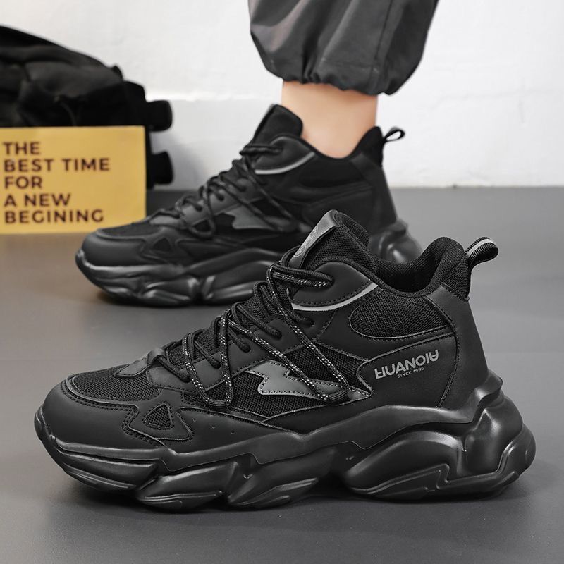 Мужская обувь весна новая дышащая обувь с высоким верхом мужская модная универсальная платформа спортивная повседневная беговая трендовая обувь 44
Мужская обувь весна новая дышащая обувь с высоким верхом мужская модная универсальная платформа спортивная повседневная беговая трендовая обувь 44