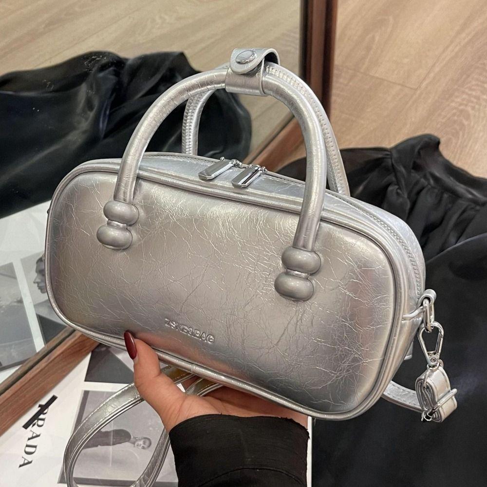 Niche Boston Bag Glossy Shoulder Bag Универсальная женская сумка 
Niche Boston Bag Glossy Shoulder Bag Универсальная женская сумка
