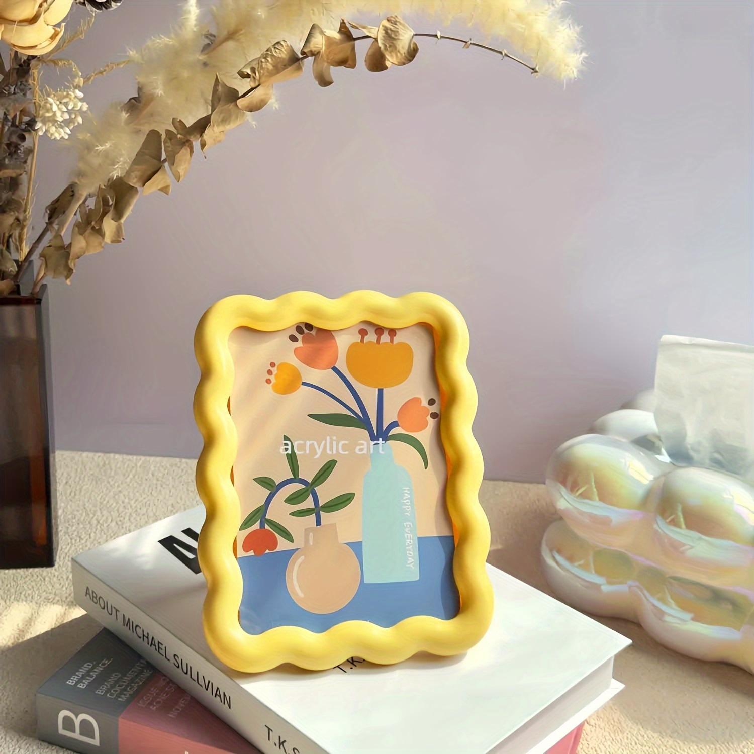 Milk Yellow Ins Style Cute Decorative Picture Frame Desktop Ornament Wall Art Creative Home Decoration Small Tabletop Decor жовтий
Milk Yellow Ins Style Cute Decorative Picture Frame Desktop Ornament Wall Art Creative Home Decoration Small Tabletop Decor жовтий