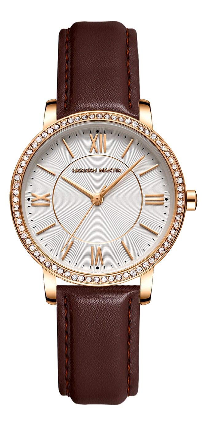 Hannah Martin Ladies Roman Japanese Quartz Watch for Women Watch, Stylish, Classic, Simple, Women s Watch, Business, Crystal, Numerals, (Brown Band)
Hannah Martin Ladies Roman Japanese Quartz Watch for Women Watch, Stylish, Classic, Simple, Women s Watch, Business, Crystal, Numerals, (Brown Band)