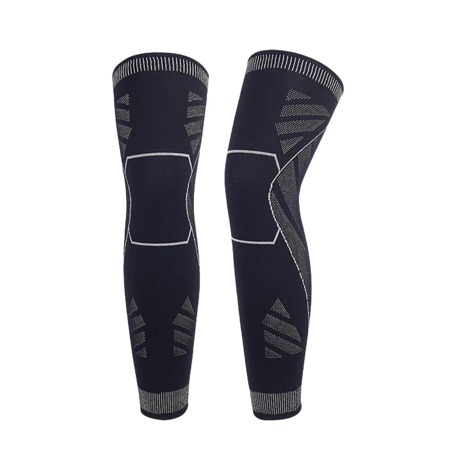 Professional Knitted Extended Knee Pads for Sports and Fitness Single S with Silicone Anti-slip
Professional Knitted Extended Knee Pads for Sports and Fitness Single S with Silicone Anti-slip