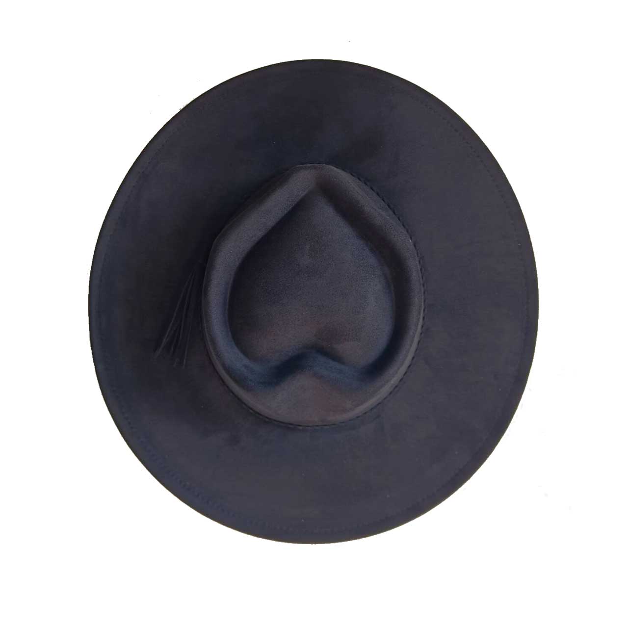 Heart-shaped Top Suede hat with same color accessories wide brim hat for men and women chapeau M 56-58cm
Heart-shaped Top Suede hat with same color accessories wide brim hat for men and women chapeau M 56-58cm