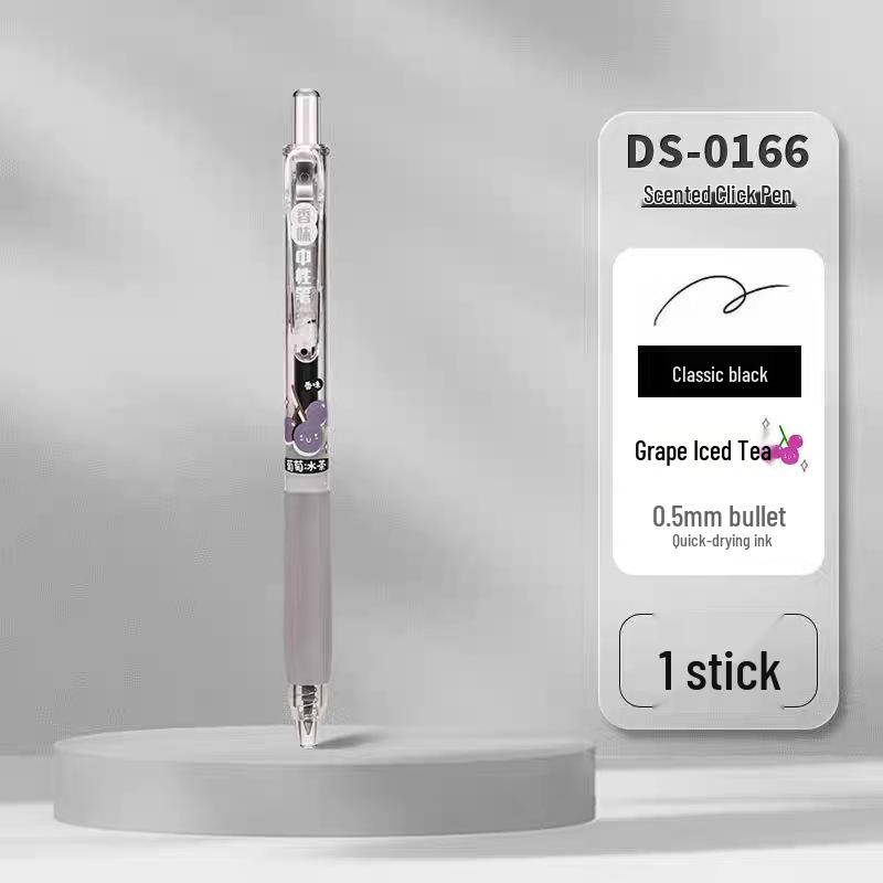 Scented Smooth Color Pen - Quick-Drying, Large Capacity, 0.5mm, DS-0166 High Appearance Drawing Tool 0.5mm
Scented Smooth Color Pen - Quick-Drying, Large Capacity, 0.5mm, DS-0166 High Appearance Drawing Tool 0.5mm