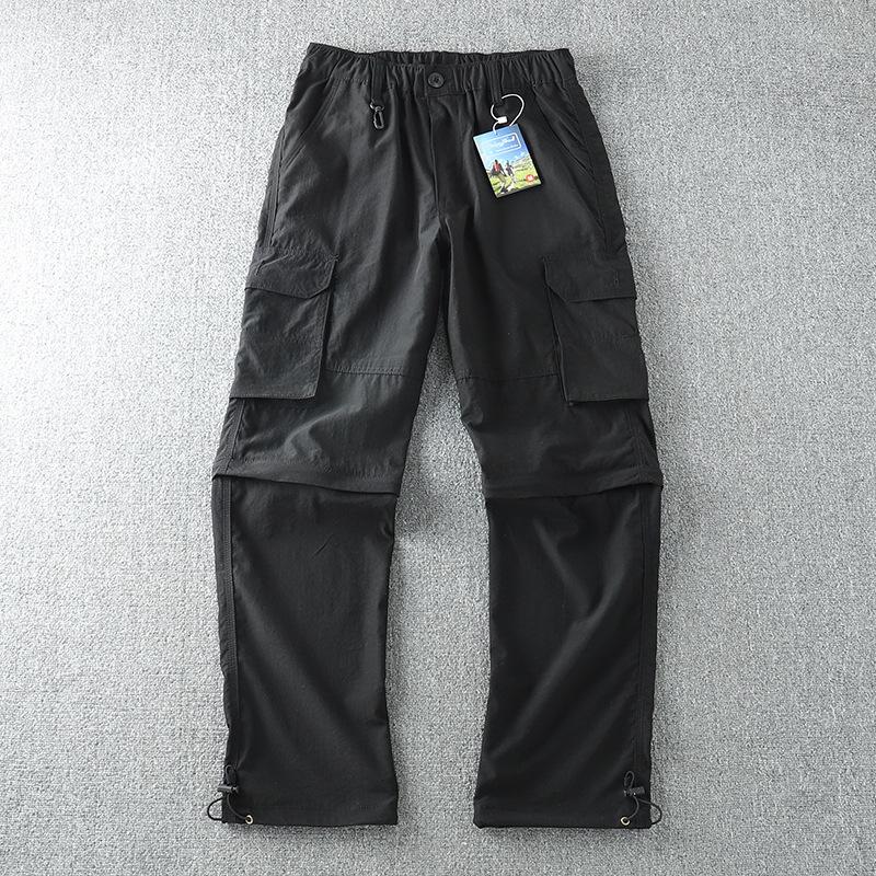 Men s Versatile Cargo Pants: Elastic Waist, Multi-Pocket, Lightweight, Straight Leg—Perfect for Spring and Summer. S (90-105 jin) чёрный
Men s Versatile Cargo Pants: Elastic Waist, Multi-Pocket, Lightweight, Straight Leg—Perfect for Spring and Summer. S (90-105 jin) чёрный