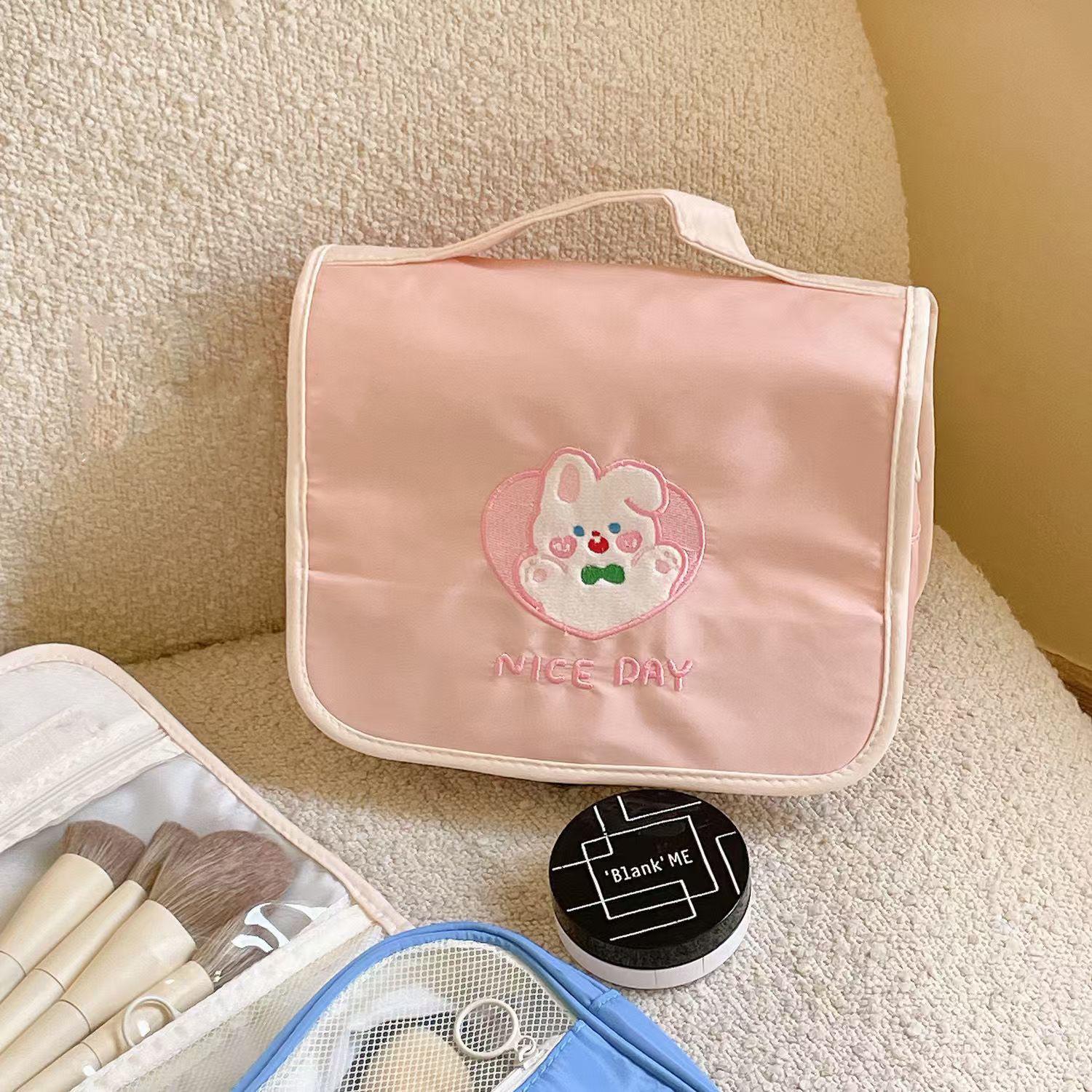High Value Cute Embroidery Milk Coffee Puppy Travel Makeup Bag - Portable Multifunctional Storage & Wash Bag
High Value Cute Embroidery Milk Coffee Puppy Travel Makeup Bag - Portable Multifunctional Storage & Wash Bag
