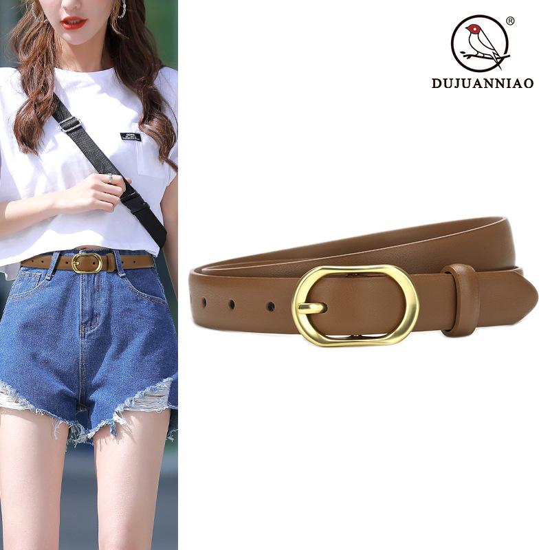 Simple Oval Buckle Pin Buckle Women S Belt Leather Decorative Suit Skirt Women S Belt Women 105cm
Simple Oval Buckle Pin Buckle Women S Belt Leather Decorative Suit Skirt Women S Belt Women 105cm