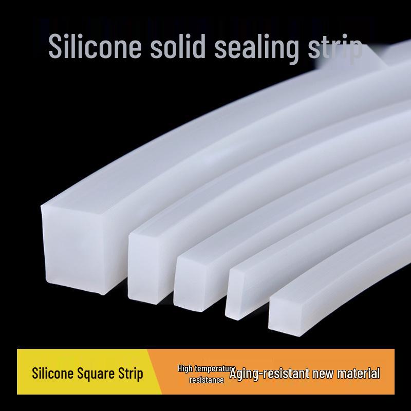 High-Temperature Resistant Silicone Rubber Sealing Strip - Square Flat (Sizes: 4/6/8/10/12/15/18/20mm)
High-Temperature Resistant Silicone Rubber Sealing Strip - Square Flat (Sizes: 4/6/8/10/12/15/18/20mm)