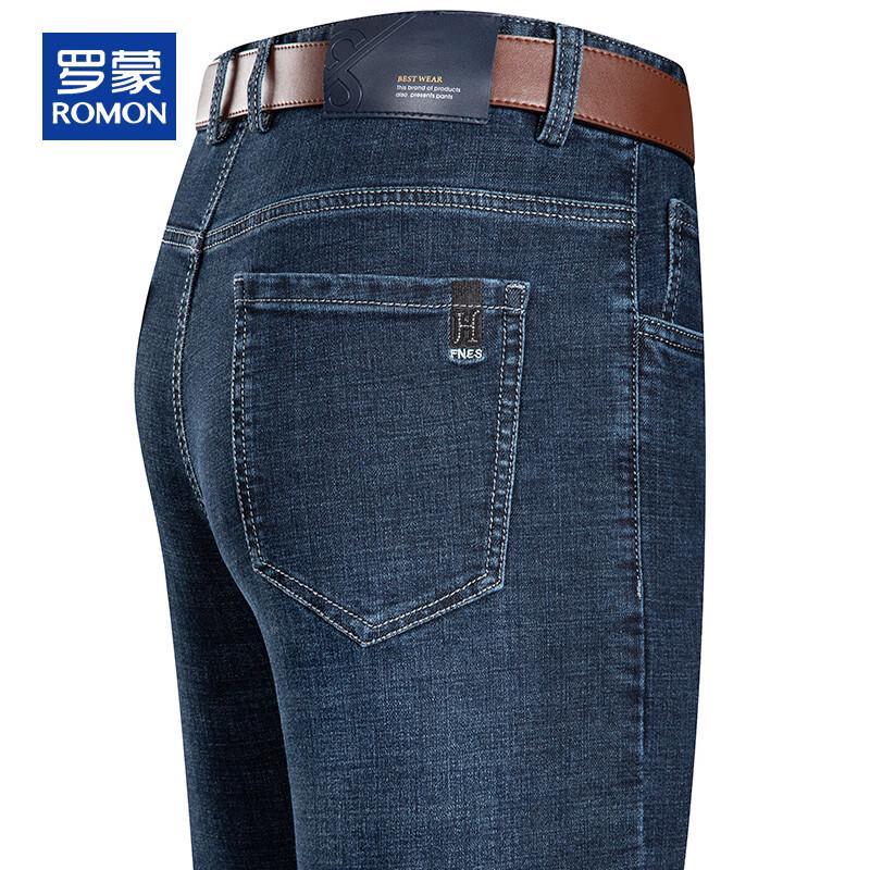 ROMON Men s Spring Autumn Casual Straight Fit Stretch Jeans 40
ROMON Men s Spring Autumn Casual Straight Fit Stretch Jeans 40
