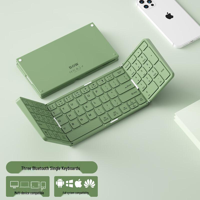 Складна потрійна Bluetooth-клавіатура B.O.W X30
Складна потрійна Bluetooth-клавіатура B.O.W X30