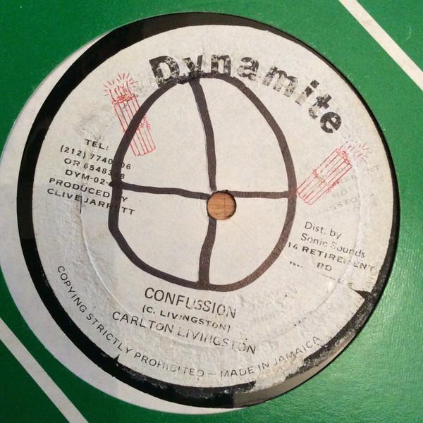 12inch Record CARLTON LIVINGSTON - Confussion DYM0282 Dynamite 1982 Jamaica Reggae, Ska & Dub Used
12inch Record CARLTON LIVINGSTON - Confussion DYM0282 Dynamite 1982 Jamaica Reggae, Ska & Dub Used