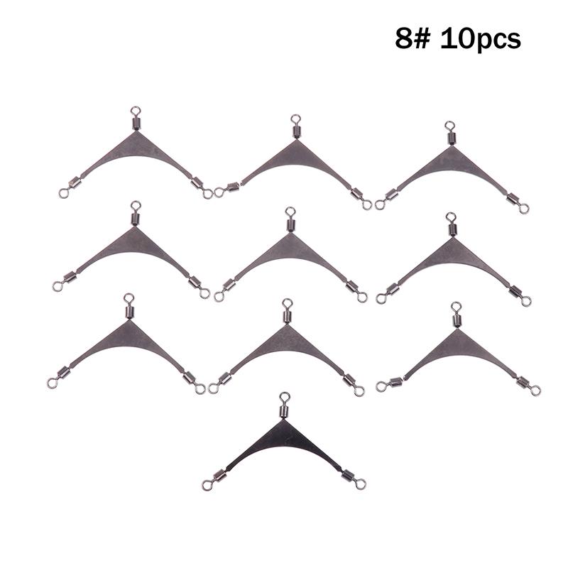10Pcs/Lot 3 Way Swivels Connector Fishing Tackle Saltwater Fishing Rolling Swivels Triple Fishing Swivel Cross Line Connectors
10Pcs/Lot 3 Way Swivels Connector Fishing Tackle Saltwater Fishing Rolling Swivels Triple Fishing Swivel Cross Line Connectors