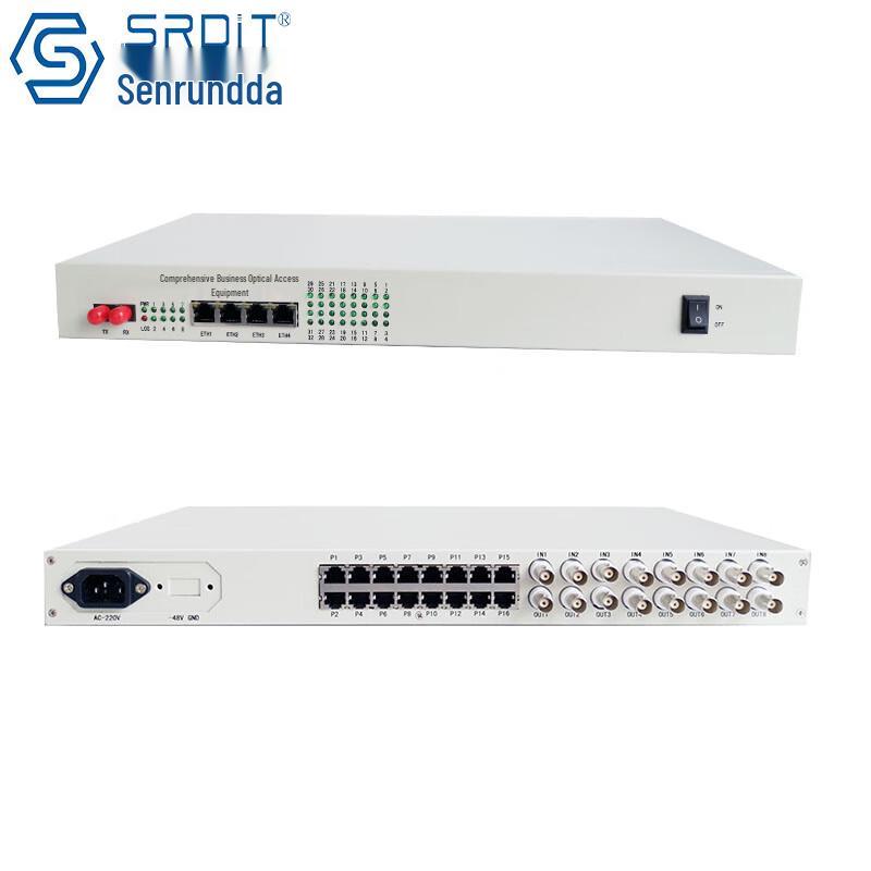 SenRunda SRDI OMUX120 Multi-Service Fiber Optic Transceiver
SenRunda SRDI OMUX120 Multi-Service Fiber Optic Transceiver
