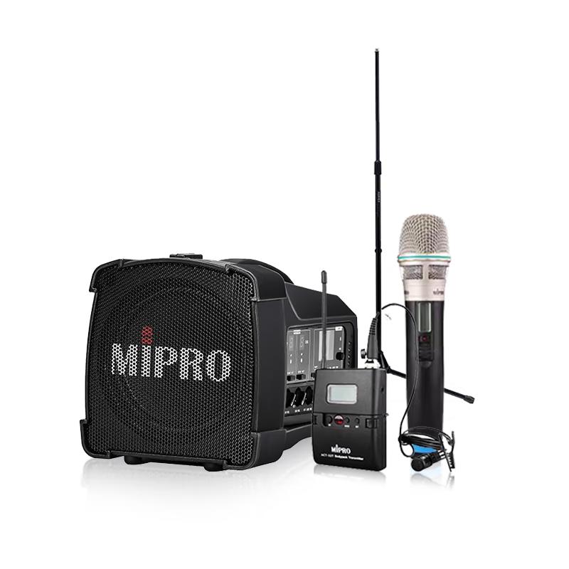 MIPRO MA-100DBII Portable PA System with Dual Wireless Microphones CN plug (adapter included)
MIPRO MA-100DBII Portable PA System with Dual Wireless Microphones CN plug (adapter included)
