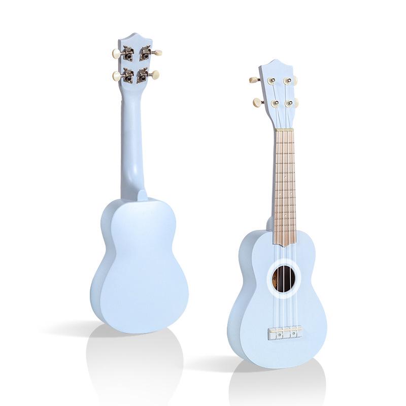 21-Inch Ukulele Playable Musical Instrument - Small Guitar with Patterned Logo, Perfect Gift світло-синій колір
21-Inch Ukulele Playable Musical Instrument - Small Guitar with Patterned Logo, Perfect Gift світло-синій колір
