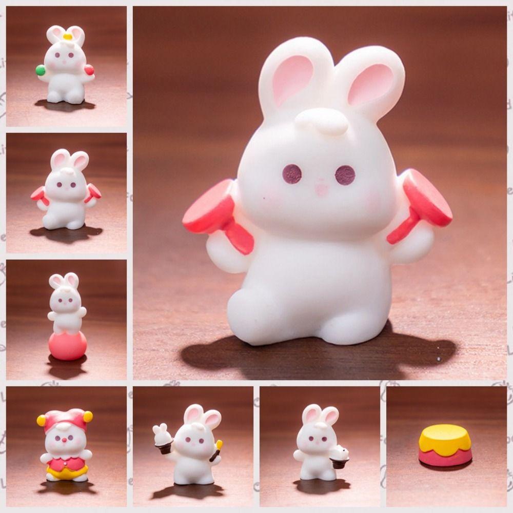 Cartoon Rabbit Micro Landscape Resin Mini Rabbit Figurine Kawaii Circus Bunny Fairy Garden
Cartoon Rabbit Micro Landscape Resin Mini Rabbit Figurine Kawaii Circus Bunny Fairy Garden