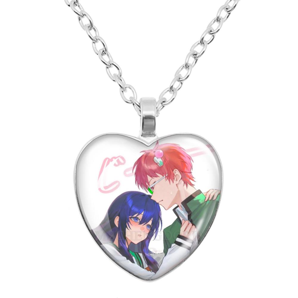 Saiki K Necklace Cartoon Characters Saisuke Saito Teruhashi Kokomi Glass Heart Shape Pendant Necklace Jewelry Charm Giftlry
Saiki K Necklace Cartoon Characters Saisuke Saito Teruhashi Kokomi Glass Heart Shape Pendant Necklace Jewelry Charm Giftlry