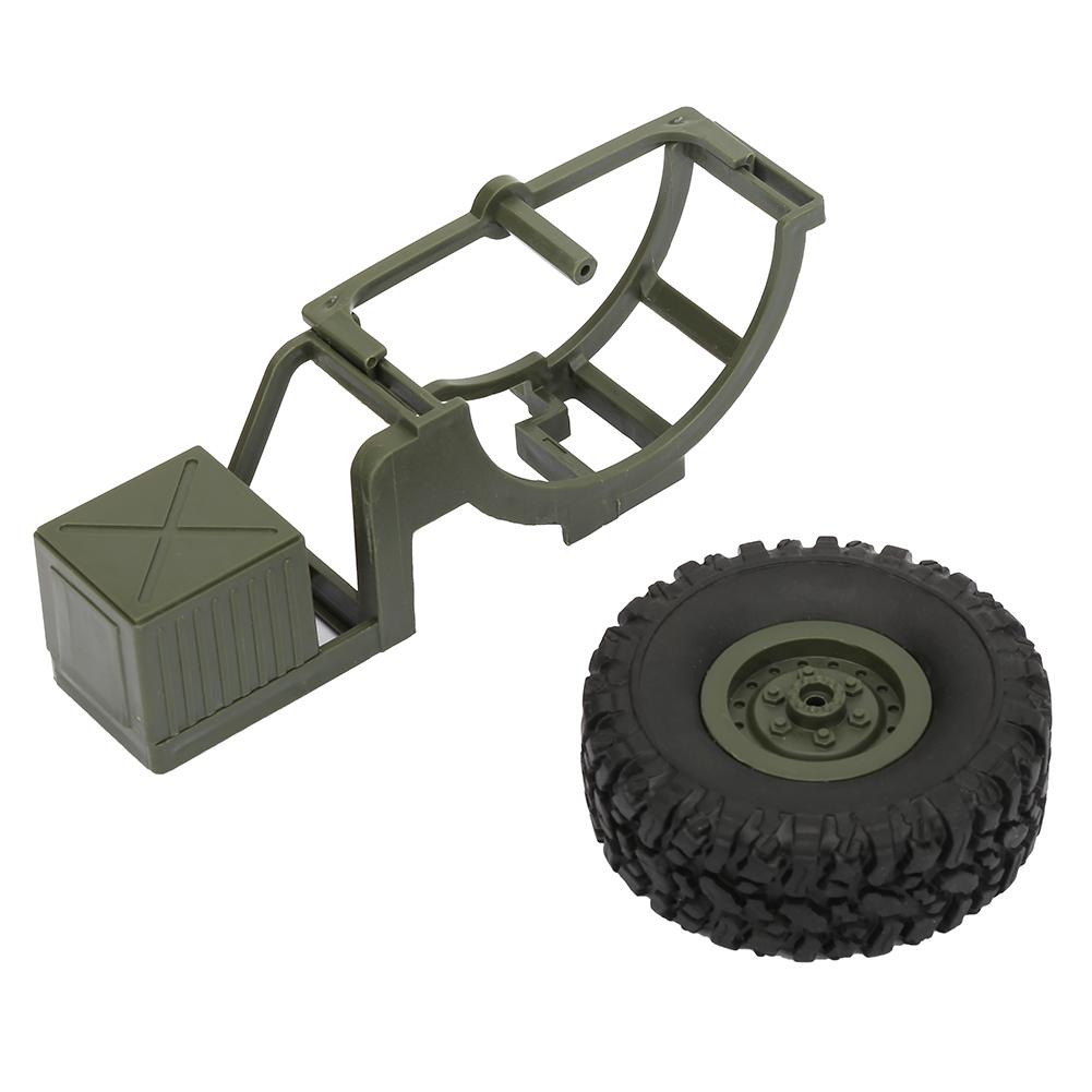 RC Car Decoration Parts Spare Tire Fit for WPL B36 B36 B36K B36KIT 1:16 Military RC TruckCar
RC Car Decoration Parts Spare Tire Fit for WPL B36 B36 B36K B36KIT 1:16 Military RC TruckCar