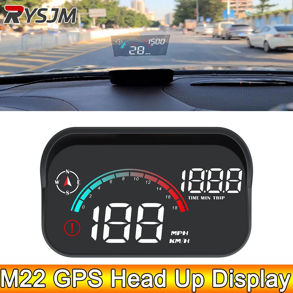Универсальный GPS HUD-дисплей для всех автомобилей M22, Head Up Display, цифровой GPS-спидометр, ЖК-проекция, сигнализация превышения скорости, компас
Универсальный GPS HUD-дисплей для всех автомобилей M22, Head Up Display, цифровой GPS-спидометр, ЖК-проекция, сигнализация превышения скорости, компас