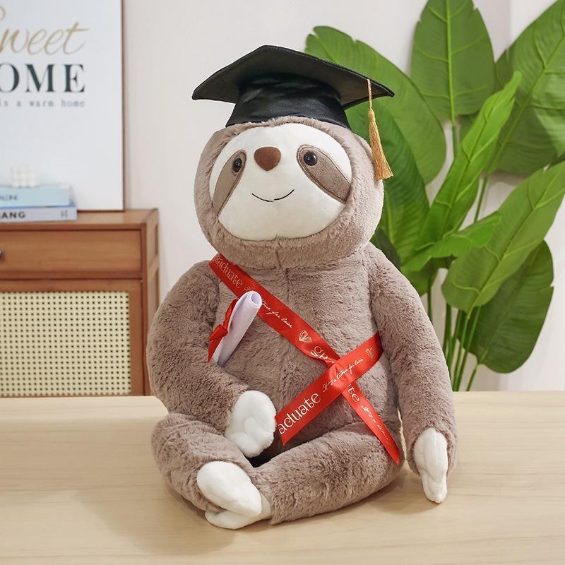 Cute cute doctor sloth doll plush toy wearing doctor hat sloth doll student graduation commemorative gift 22cm(0.1kg)
Cute cute doctor sloth doll plush toy wearing doctor hat sloth doll student graduation commemorative gift 22cm(0.1kg)