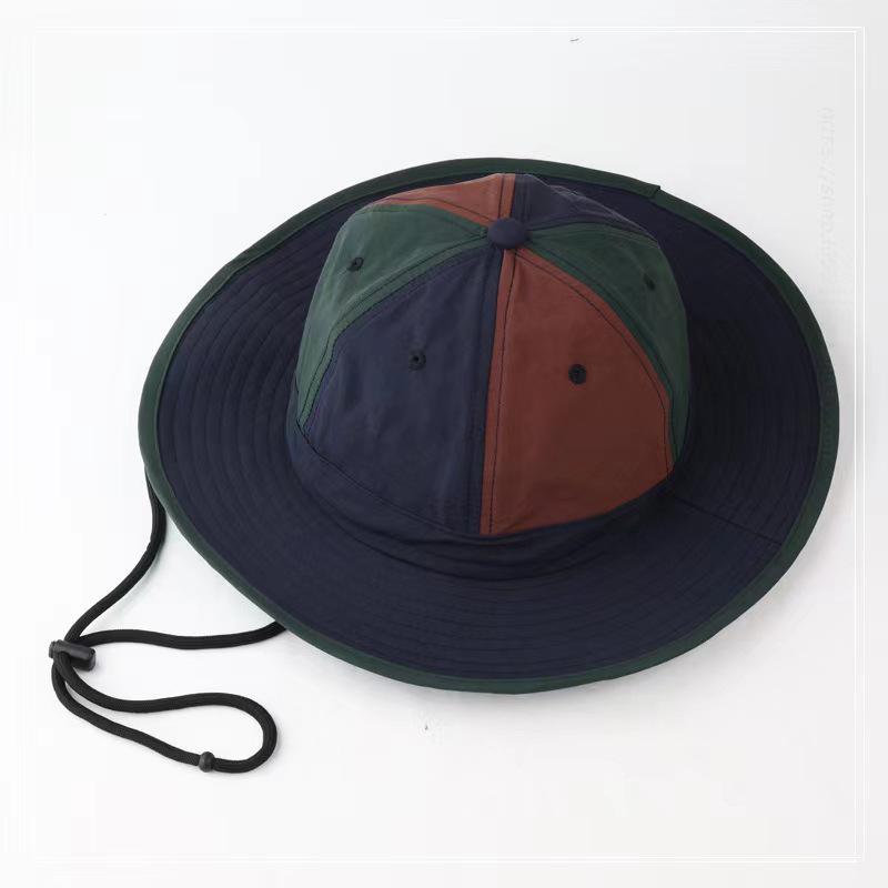Spring and summer sunshade sunscreen wash basin hat hiking fishing hat camping color matching quick drying bucket hat sunscreen sunscreen M(56-58cm) Темно-синій
Spring and summer sunshade sunscreen wash basin hat hiking fishing hat camping color matching quick drying bucket hat sunscreen sunscreen M(56-58cm) Темно-синій