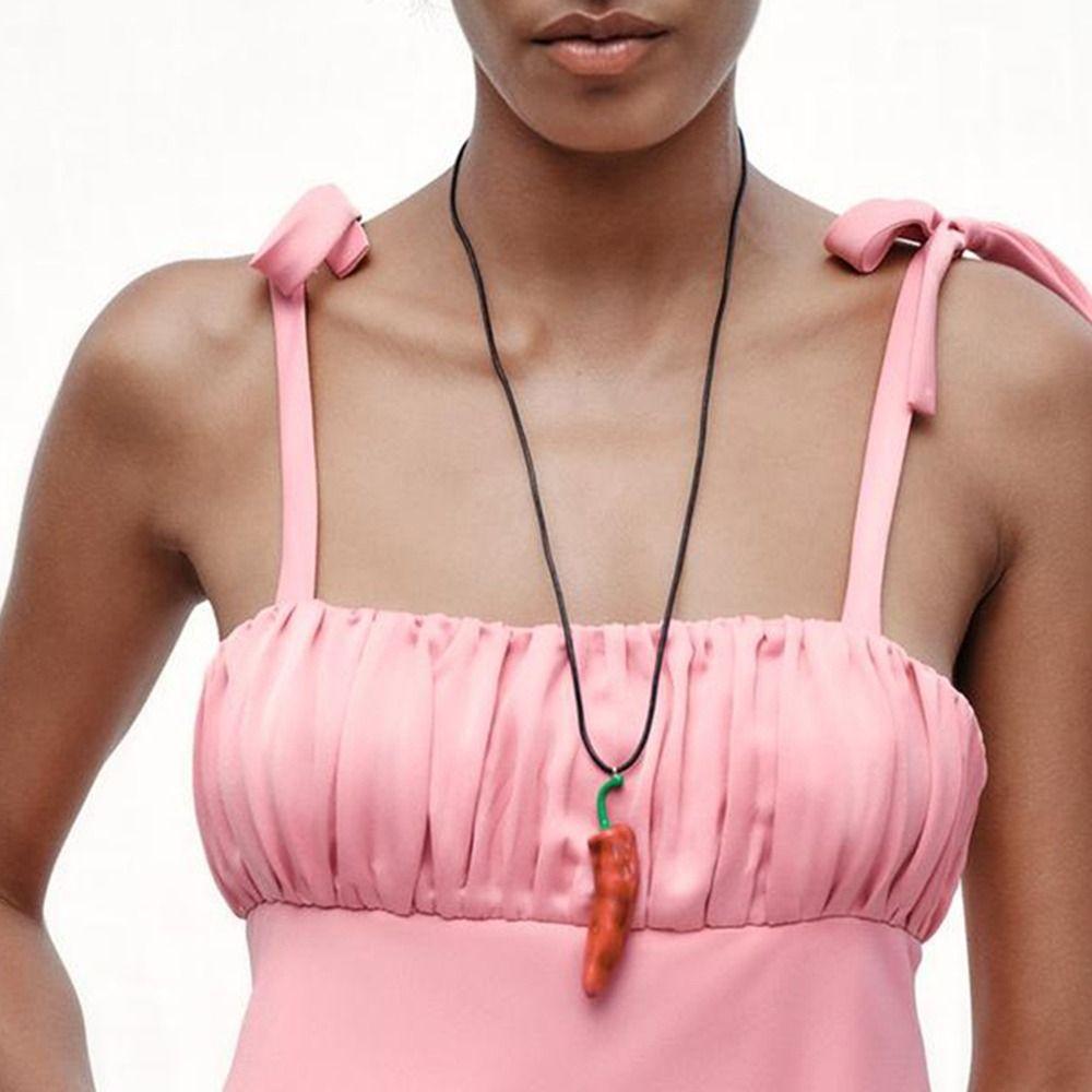 Ожерелье Red Pepper Jewelry Регулируемые эмалевые металлические серьги Милая винтажная брошь Подарок на день рождения Necklace
Ожерелье Red Pepper Jewelry Регулируемые эмалевые металлические серьги Милая винтажная брошь Подарок на день рождения Necklace