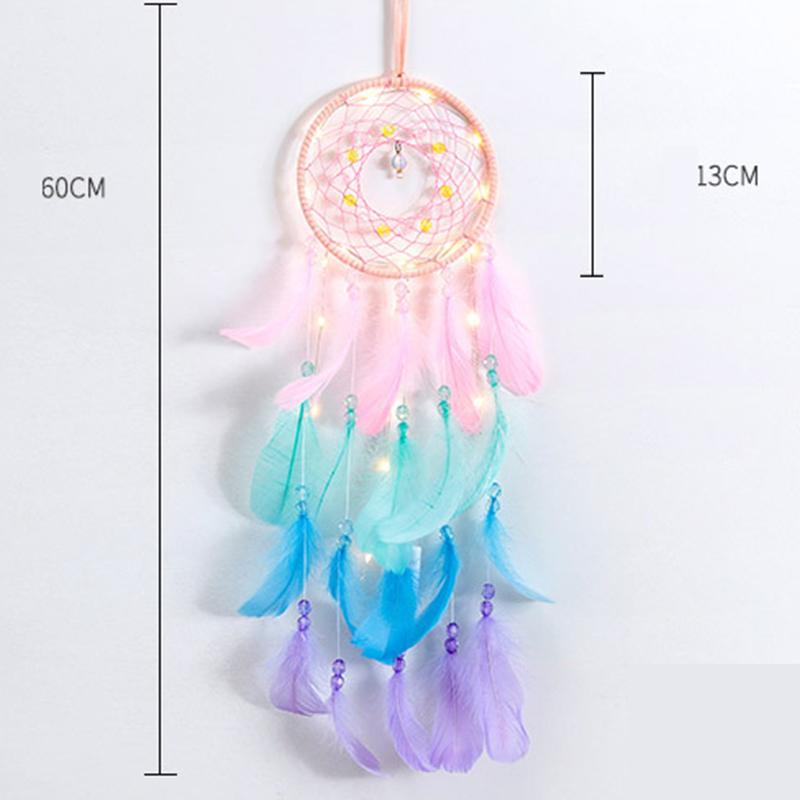 Ловец снов со светом, креативные перья, высококачественные украшения для дома, Ловец снов, декор Ome, подарок для девочки
Ловец снов со светом, креативные перья, высококачественные украшения для дома, Ловец снов, декор Ome, подарок для девочки