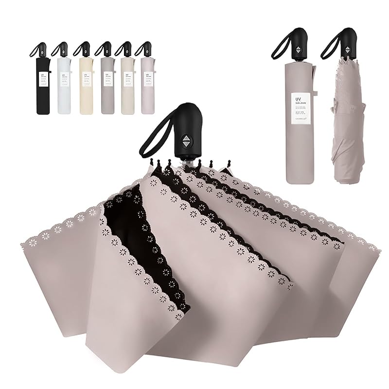 CICIBELLA parasol uv cut 100 shading folding umbrella One-touch automatic opening/closing For both rain and shine folding umbrella lightweight sturdy
CICIBELLA parasol uv cut 100 shading folding umbrella One-touch automatic opening/closing For both rain and shine folding umbrella lightweight sturdy