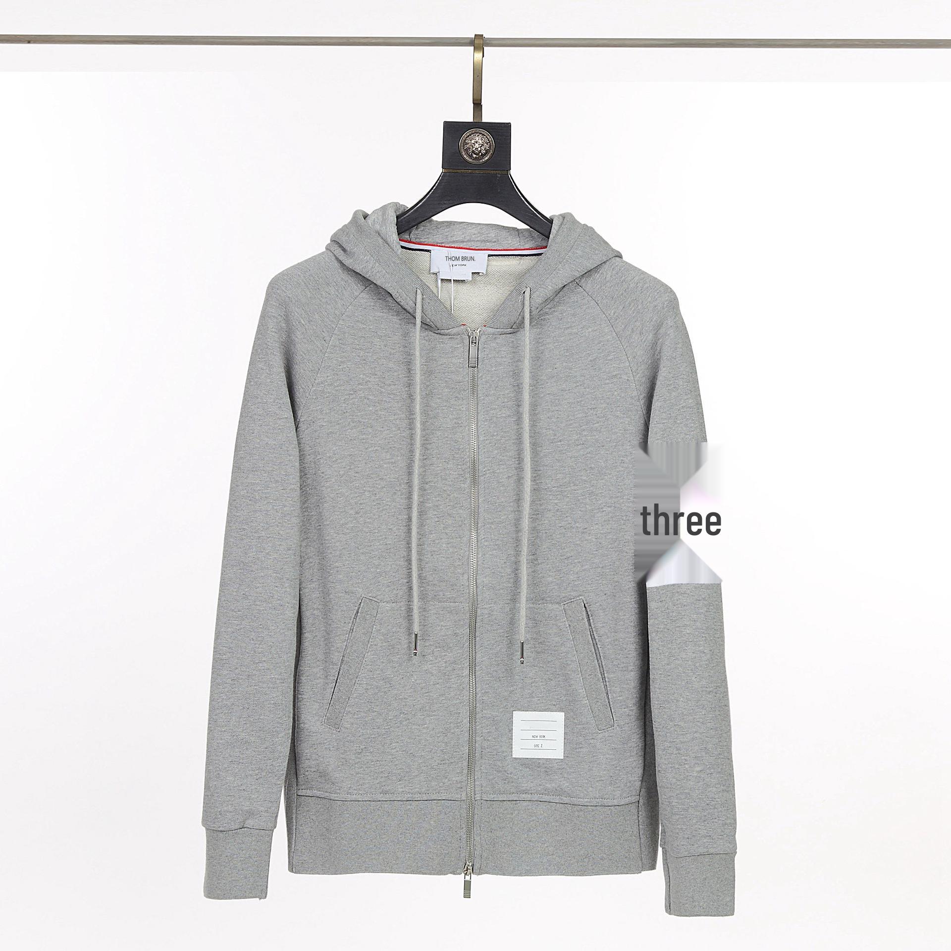 Толстовка унисекс на молнии из флиса TB Browin Four Stripes - Повседневный свитшот в корейском стиле Extra Large светло-серый
Толстовка унисекс на молнии из флиса TB Browin Four Stripes - Повседневный свитшот в корейском стиле Extra Large светло-серый