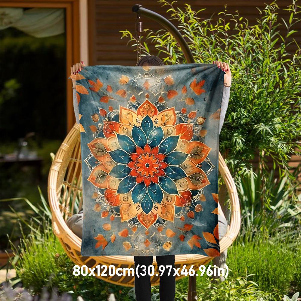 1pc Mandala Leaves Outdoor Flannel Blanket Soft Warm All-Season Throw for Sofa Bed Car Camping Office, Cozy Gift Idea1326S 80x120cm(31x47inch)
1pc Mandala Leaves Outdoor Flannel Blanket Soft Warm All-Season Throw for Sofa Bed Car Camping Office, Cozy Gift Idea1326S 80x120cm(31x47inch)