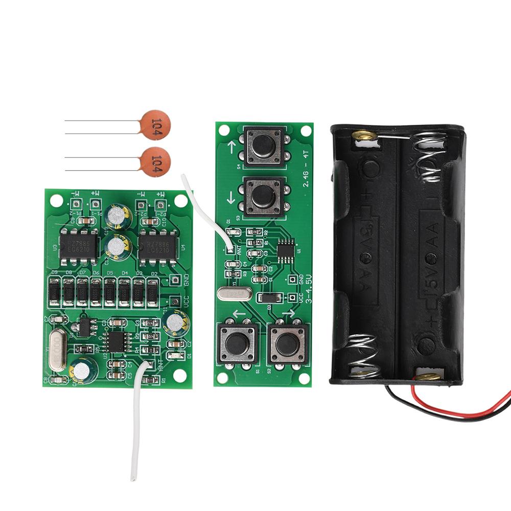 4-Channel 2.4G Wireless Remote Control Board Kit For Toy Cars Boats Tanks With Stable 50M Range And 10A High-Current Drive
4-Channel 2.4G Wireless Remote Control Board Kit For Toy Cars Boats Tanks With Stable 50M Range And 10A High-Current Drive