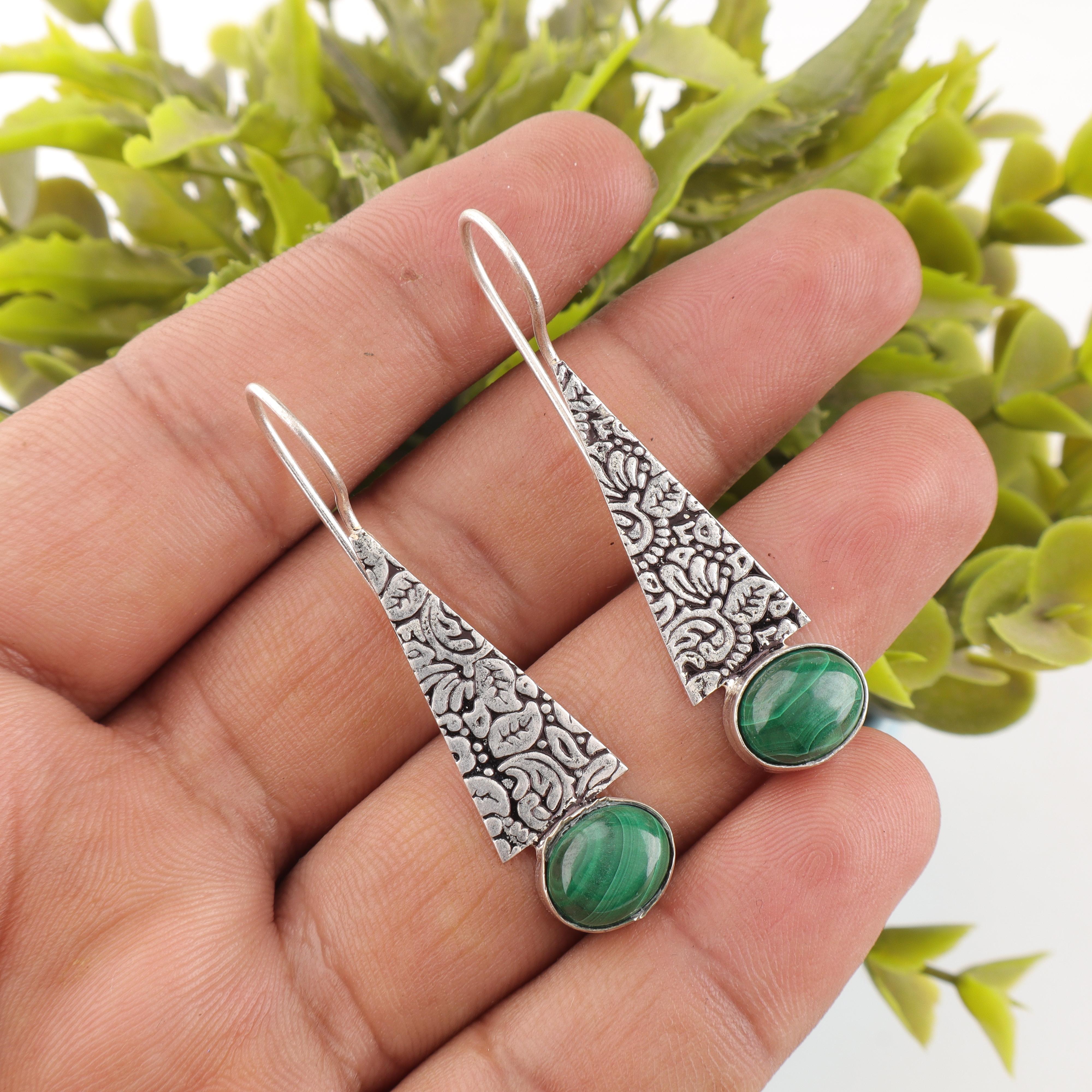 Malachite Earrings, 925 Sterling Silver Earrings Jewelry. Gift For Women Handmade Earrings Gemstone Jewelry For Engagement Gift 1.9 Inches зелёный
Malachite Earrings, 925 Sterling Silver Earrings Jewelry. Gift For Women Handmade Earrings Gemstone Jewelry For Engagement Gift 1.9 Inches зелёный