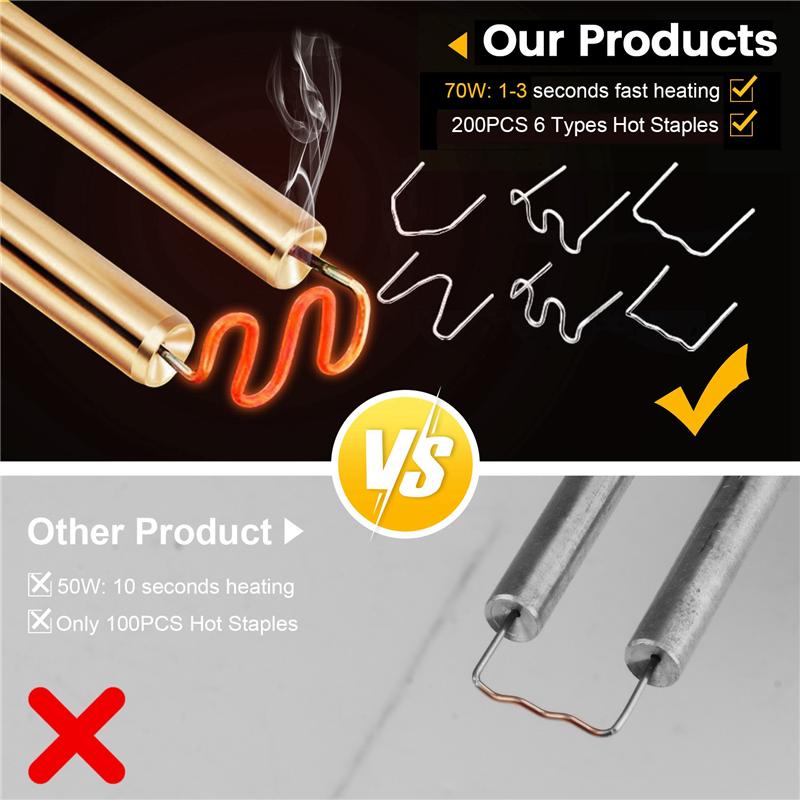 ABWR-Handheld Welder Wireless Plastic Welding Machine For Plastic Nylon PE Repairing Machine Car Bumper Repair Tools жовтий
ABWR-Handheld Welder Wireless Plastic Welding Machine For Plastic Nylon PE Repairing Machine Car Bumper Repair Tools жовтий